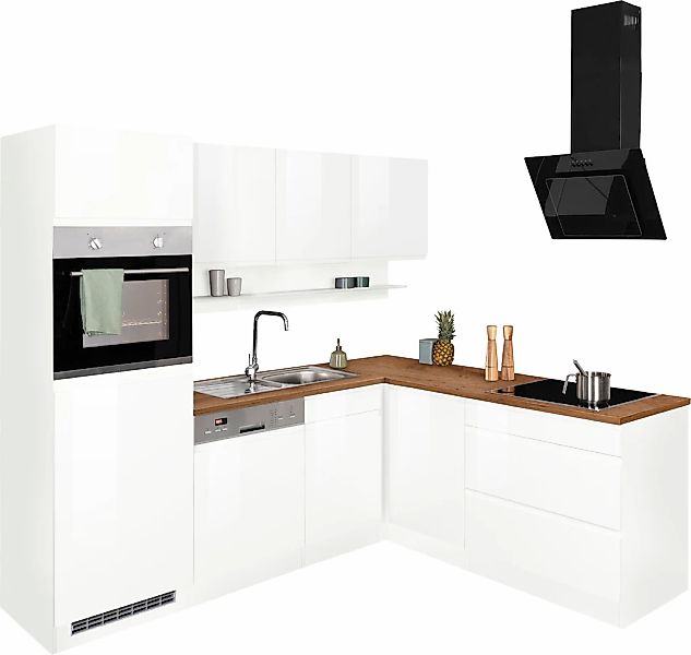 HELD MÖBEL Winkelküche "Virginia", Stellbreite 230/190 cm, ohne E-Geräte günstig online kaufen