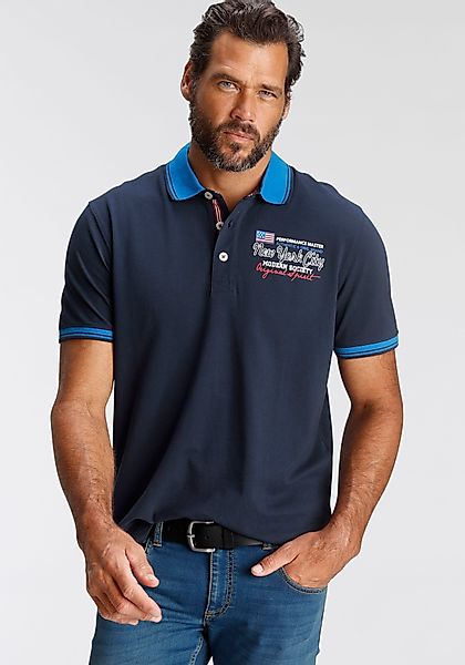 Man's World Poloshirt Kurzarm, lässige Passform, günstig online kaufen