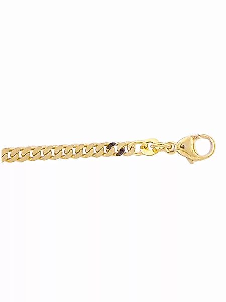 Adelia´s Goldkette "333 Gold Flach Panzer Halskette 50 cm Ø 3,3 mm", Goldsc günstig online kaufen