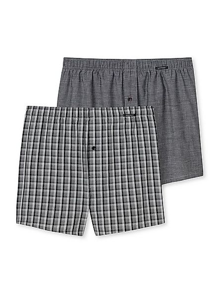 Schiesser Boxer Shorts (2-St) unterhose unterwäsche boxershort günstig online kaufen
