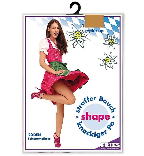 Fries Feinstrumpfhose Dirndl Strumpfhose Straffer Bauch günstig online kaufen