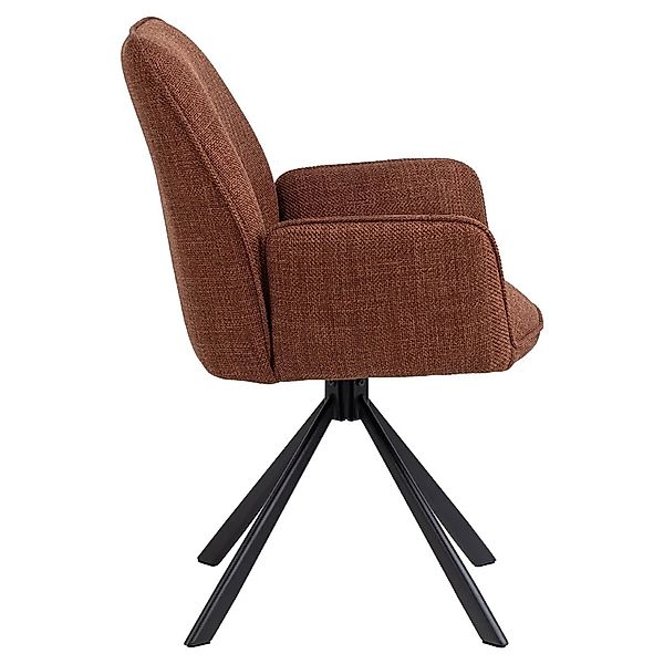 ACTONA GROUP Esszimmerstuhl "Glenda, gepolsterter komfortabel Stuhl mit Arm günstig online kaufen