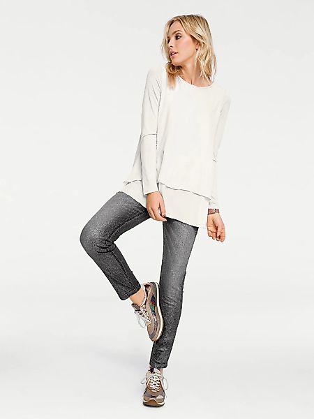 heine Rundhalsshirt "Rundhals-Shirt" 1 Stk. tlg. günstig online kaufen