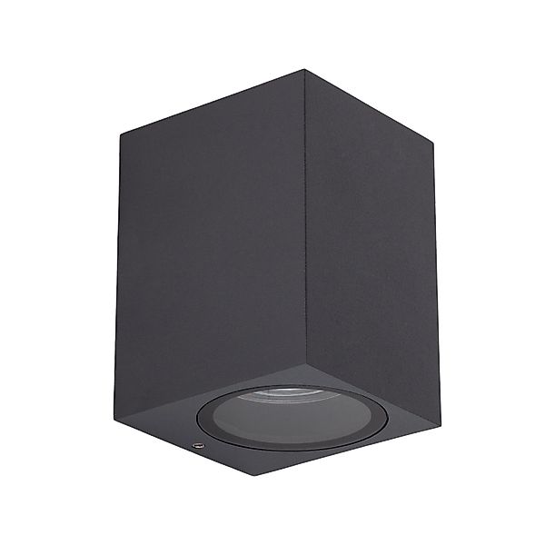 Näve Außenwandleuchte Cubus Anthrazit 10 cm x 7,8 cm x 7 cm günstig online kaufen