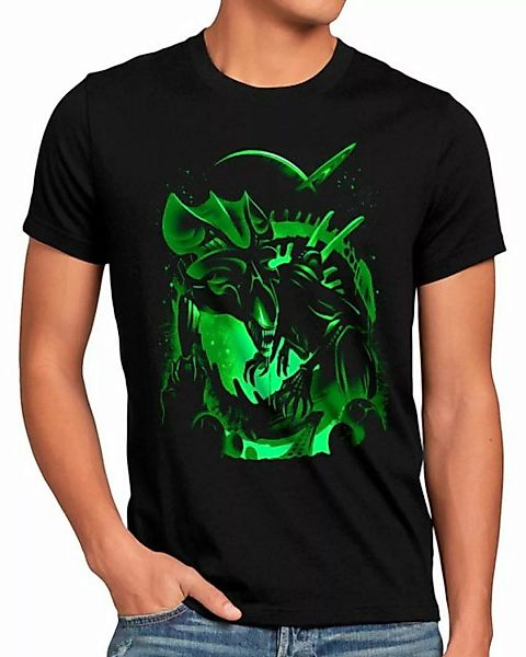 style3 Print-Shirt Herren T-Shirt Predatory Queen xenomorph alien ridley sc günstig online kaufen