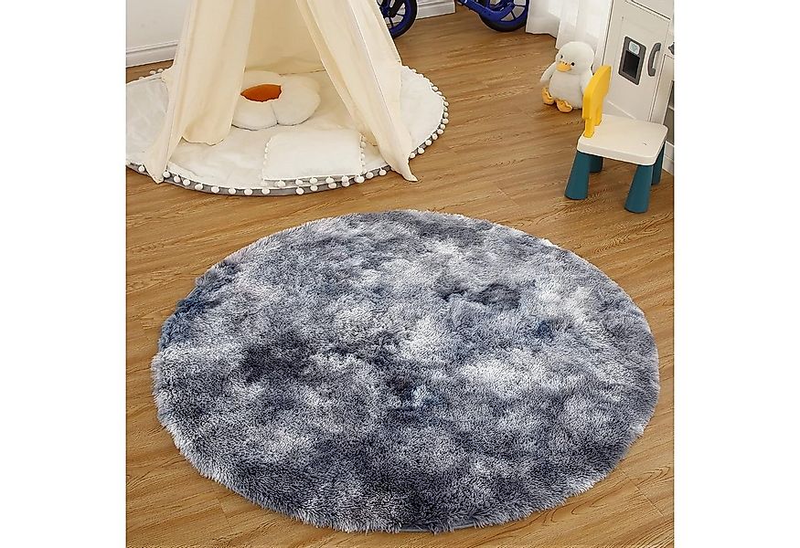 GarveeMore Teppich Shaggy für Schlafzimmer Wohnzimmer,Akzent Bodenteppich, günstig online kaufen