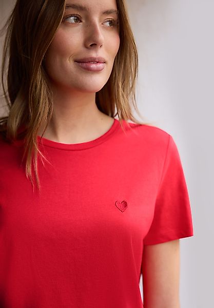 STREET ONE STUDIO T-Shirt aus reiner Baumwolle günstig online kaufen