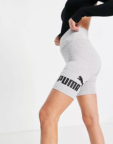 Puma – Essentials – Legging-Shorts in Grau günstig online kaufen