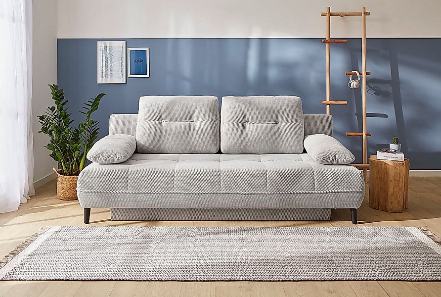 Jockenhöfer Gruppe Schlafsofa Til, B: 206 cm, Liegefl. 140x200 cm, mit Bett günstig online kaufen