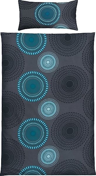 REDBEST Bettwäsche Bettwäsche, Mako-Satin, Satin Kreise günstig online kaufen