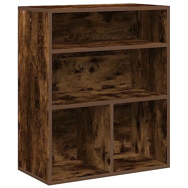 vidaXL Bücherregal Räuchereiche 60x30x71,5 cm Holzwerkstoff 860314 günstig online kaufen