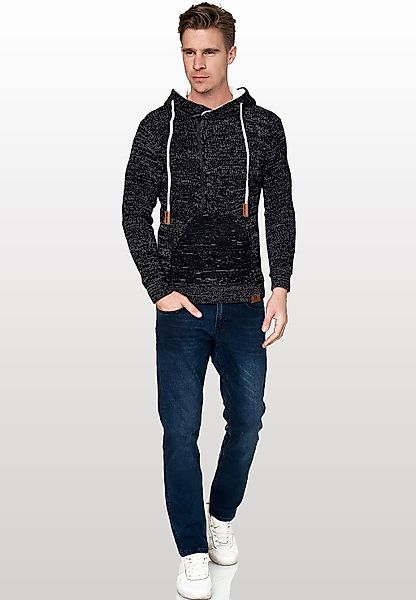 Rusty Neal Kapuzensweatshirt mit stylischem Ausschnitt günstig online kaufen