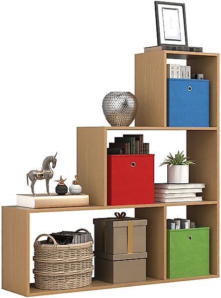 VCM Standregal Holz Regal Raumteiler Standregal günstig online kaufen
