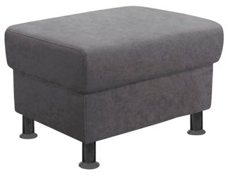 TRENDMANUFAKTUR Hocker »Rondo, Polsterhocker zur Serie, Breite 67 cm, Füße günstig online kaufen