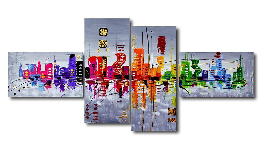 Visario Kunstdruck 4 er Set auf günstig online kaufen