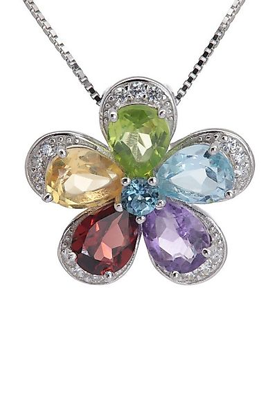 SCHEPPE SCHMUCK Kettenanhänger Damen Anhänger - 925 Sterling Silber - Blume günstig online kaufen