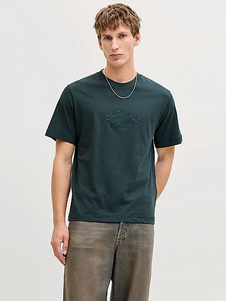 Jack & Jones T-Shirt "JORBLEECKER BRANDING TEE SS CN" günstig online kaufen