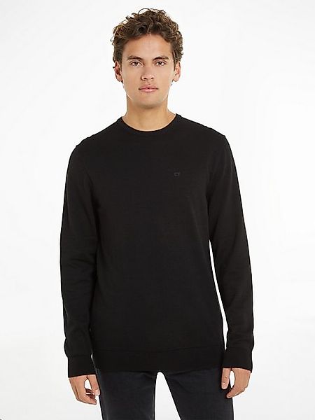 Calvin Klein Rundhalspullover COTTON SILK BLEND günstig online kaufen