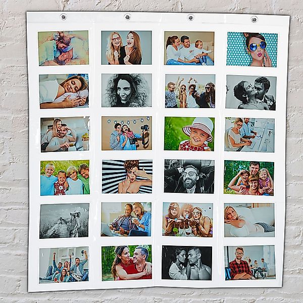 CEPEWA Bilderrahmen Fotovorhang Querformat Fotohalter Bildervorhang günstig online kaufen