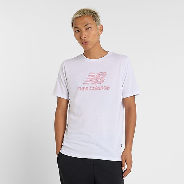 New Balance Laufshirt Heathertech Logo T-Shirt günstig online kaufen