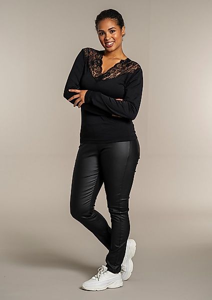 SANDGAARD Langarmshirt SG149 mit Spitze günstig online kaufen