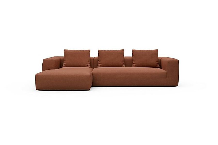 moebelfaktor Ecksofa Fred Chaiselongue links mit 2,5-Sitzer, Modular, tief, günstig online kaufen