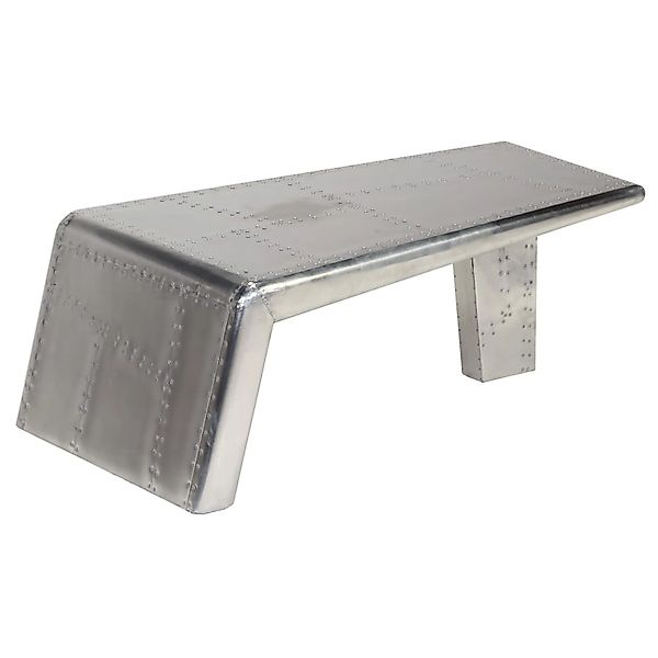 vidaXL Aviator Couchtisch Aluminium Vintage Flugzeug Stil günstig online kaufen