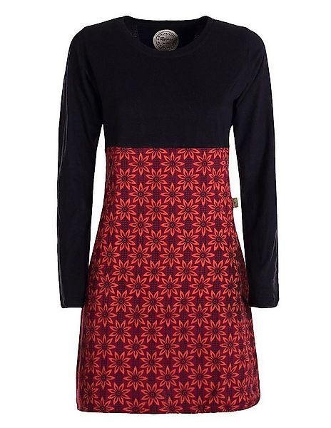 Vishes Tunikakleid Damen Langarm Longshirt-Kleid Sweatkleid Tunika-Kleid Sh günstig online kaufen