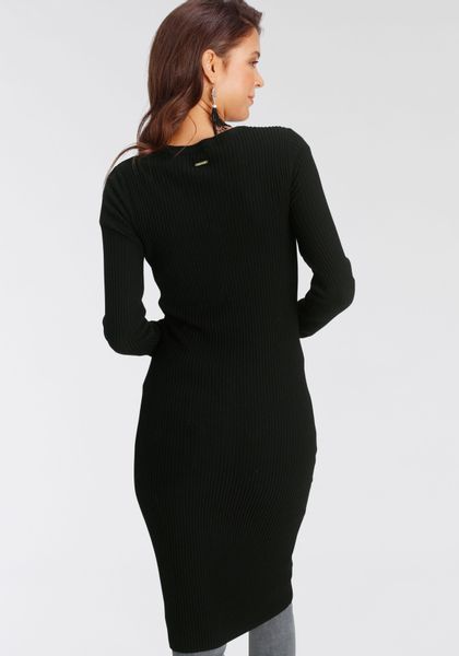 Laura Scott Longstrickjacke aus Rippqualität - günstig online kaufen