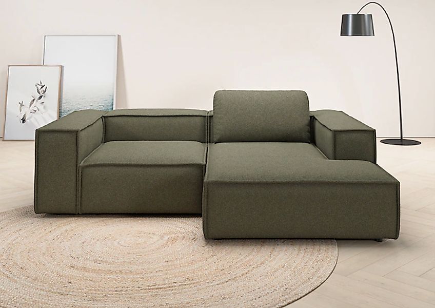 Places of Style Ecksofa »Watertown, kompakte L-Form, 246 cm breite für klei günstig online kaufen