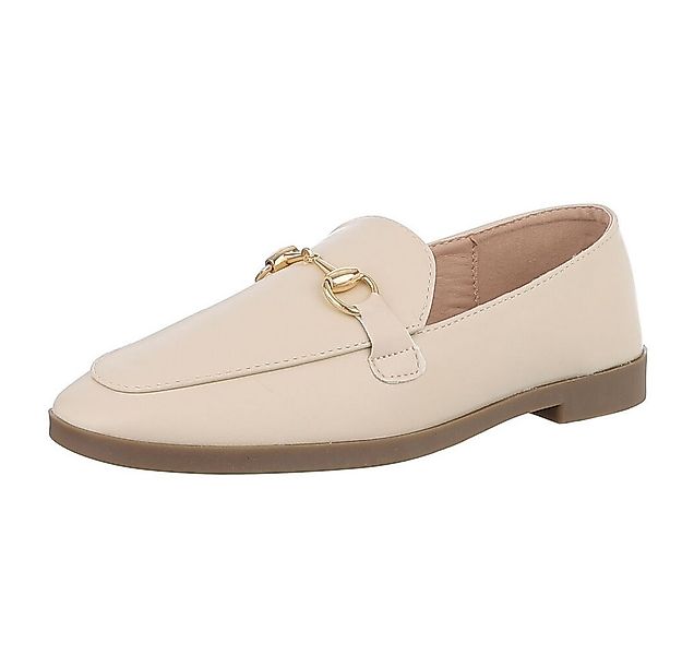 Ital-Design Damen Mokassins Freizeit Mokassin (88930684) Blockabsatz Mokass günstig online kaufen