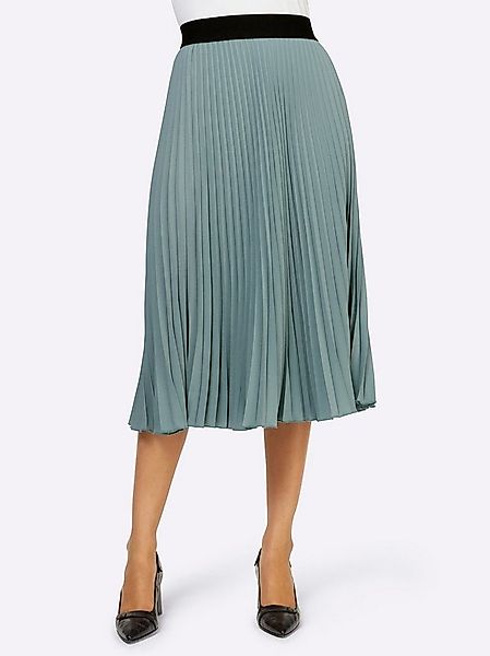 heine A-Linien-Rock Plisseerock . günstig online kaufen