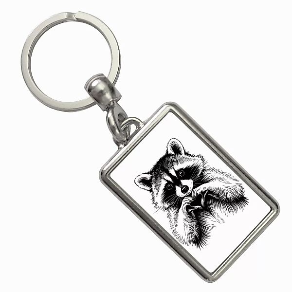 speecheese Schlüsselanhänger Waschbär zeigt Herz Schlüsselanhänger günstig online kaufen