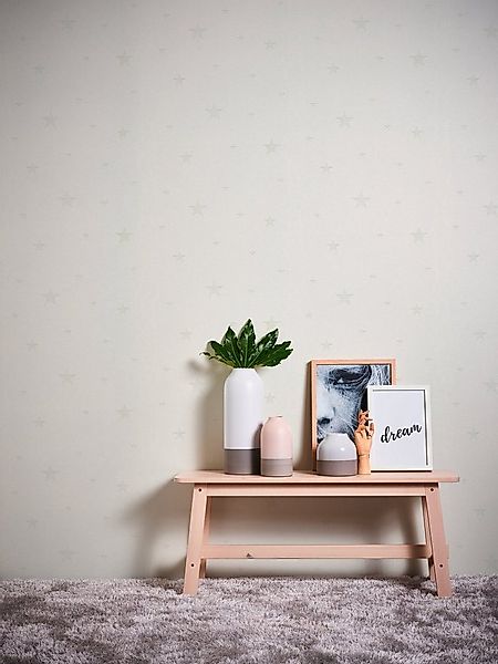 A.S. Création Vliestapete Il Decoro leuchtet im Dunkeln, strukturiert, Moti günstig online kaufen