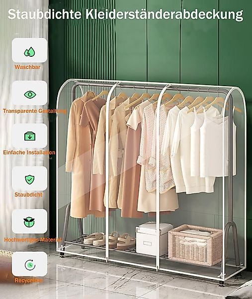 Coonoor Kleiderständer Kleiderbügelbezug mit Reißverschluss, Staubschutzbez günstig online kaufen