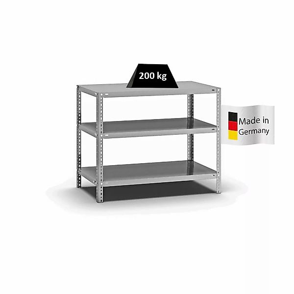 PROREGAL Fachbodenregal Schraubsystem Medium-Duty Grundregal HxBxT 80 x 100 günstig online kaufen