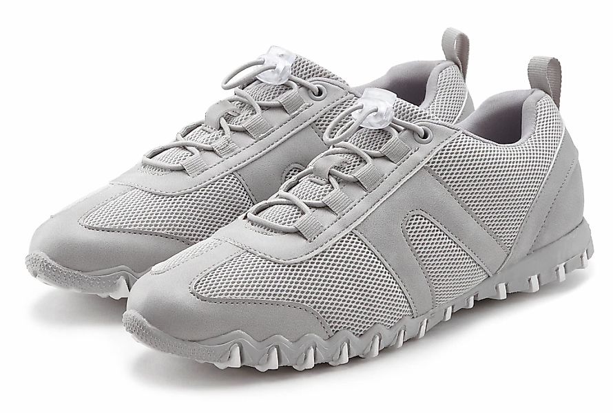 Vivance Sneaker, Freizeitschuh, Halbschuh mit elastischen Schnürbändern VEG günstig online kaufen