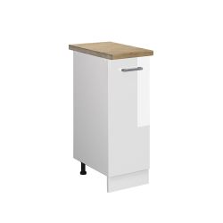 Vicco Apothekerschrank R-Line, Weiß Hochglanz/Weiß, 30 günstig online kaufen