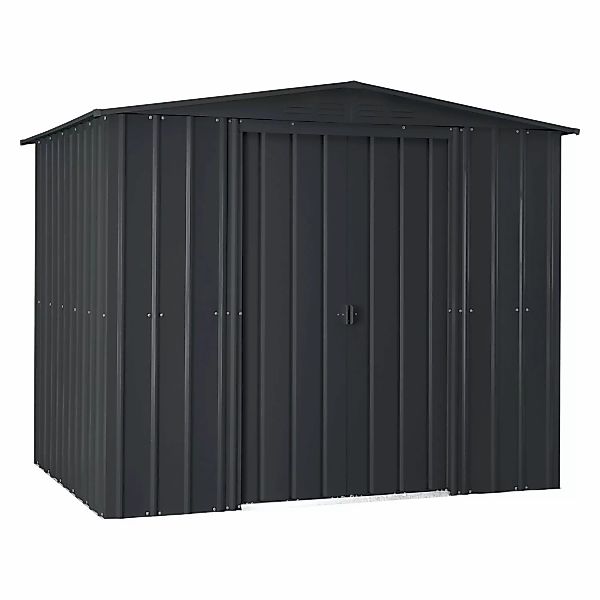 Globel Metall-Gerätehaus Gartenmanager Dream 86 Anthrazit B x T: 245 cm x 1 günstig online kaufen