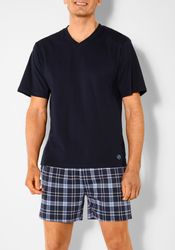 s.Oliver Pyjama 1 Stück, 2 Stk. tlg., mit seitlichen Eingrifftaschen günstig online kaufen