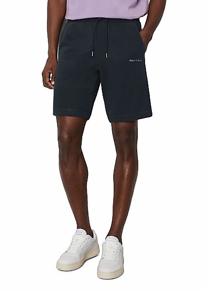 Marc OPolo Sweatbermudas, mit dezenter Label Stickerei günstig online kaufen