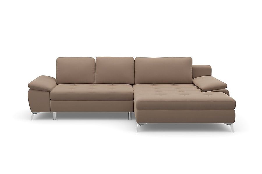 sit&more Ecksofa »Latigo L-Form« mit Mega-Recamiere, wahlweise mit Bettfunk günstig online kaufen