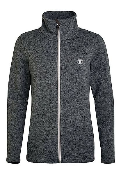 Elkline Fleecejacke Wonderland melierter, glatter Strickfleece günstig online kaufen