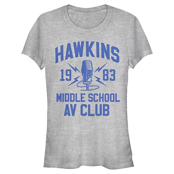 Netflix - Stranger Things - Hawkins AV Club - Frauen T-Shirt günstig online kaufen