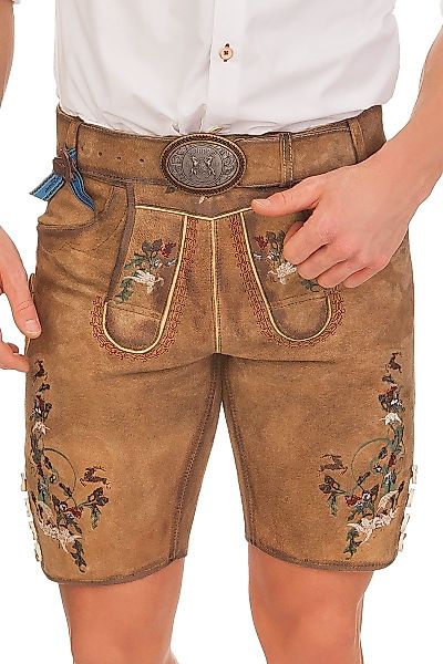 KRÜGER BUAM Trachtenlederhose Lederhose Herren kurz günstig online kaufen