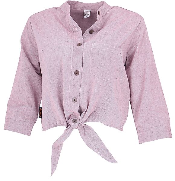 Guru-Shop Longbluse Boho Blusentop zum Binden, günstig online kaufen