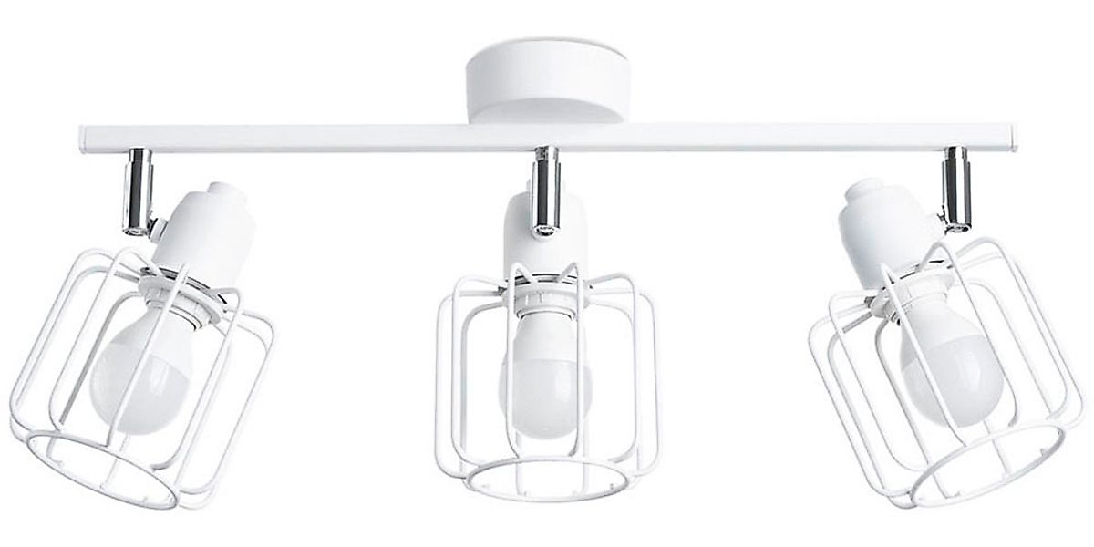 SOLLUX lighting Deckenleuchte »BELUCI«, 3 flammig, Leuchtmittel E14   ohne günstig online kaufen