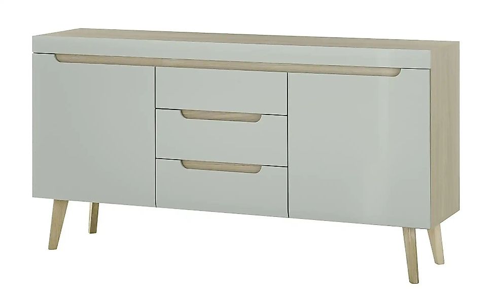 Sideboard  Malaren ¦ grün ¦ Maße (cm): B: 160 H: 83 Kommoden & Sideboards > günstig online kaufen