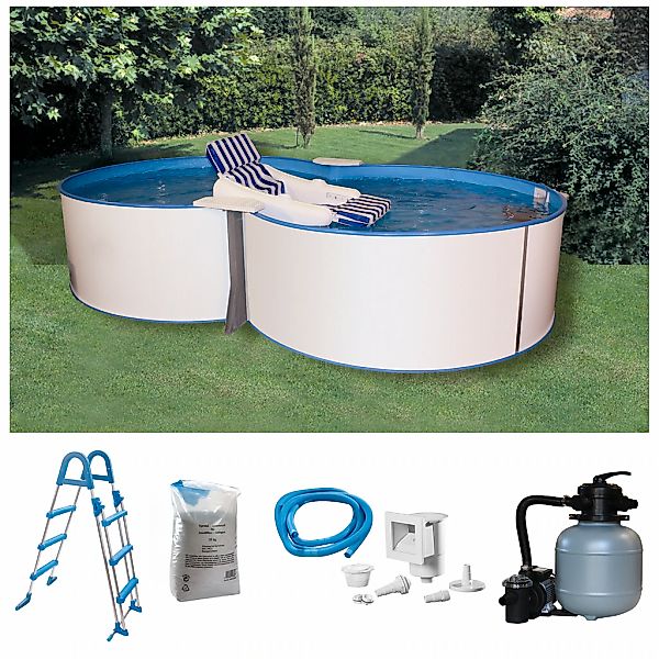 my POOL BWT Achtformpool "JOY 2", (Set, 5 tlg.), Höhe 110 cm, in verschiede günstig online kaufen