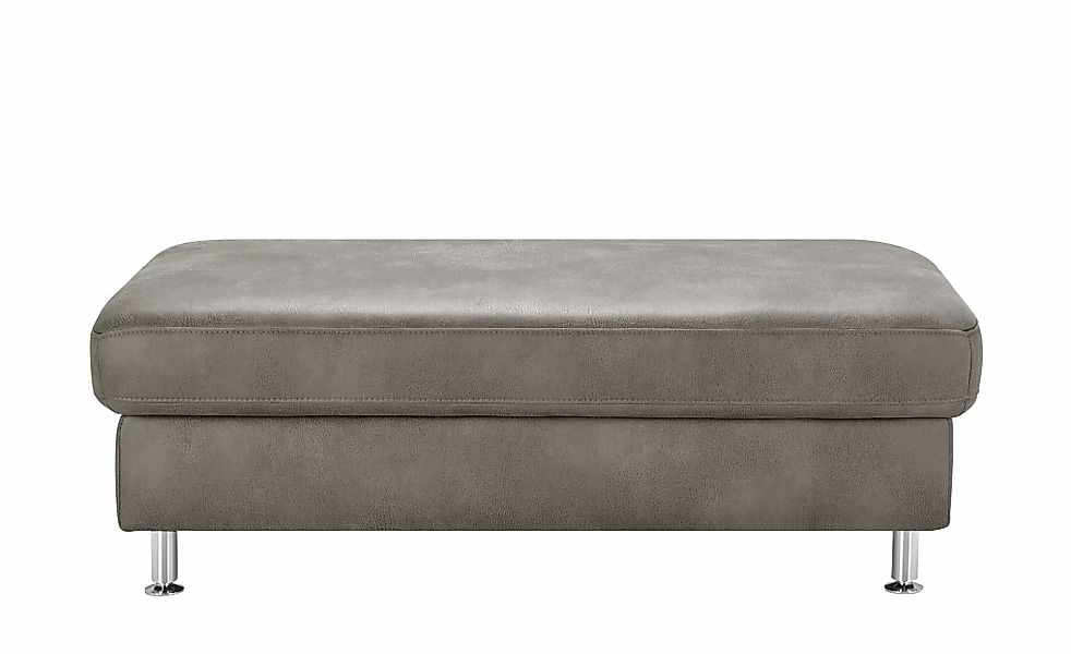 Mein Sofa bold XXL Hocker  Veit ¦ grau ¦ Maße (cm): B: 130 H: 46 T: 65.0 Po günstig online kaufen